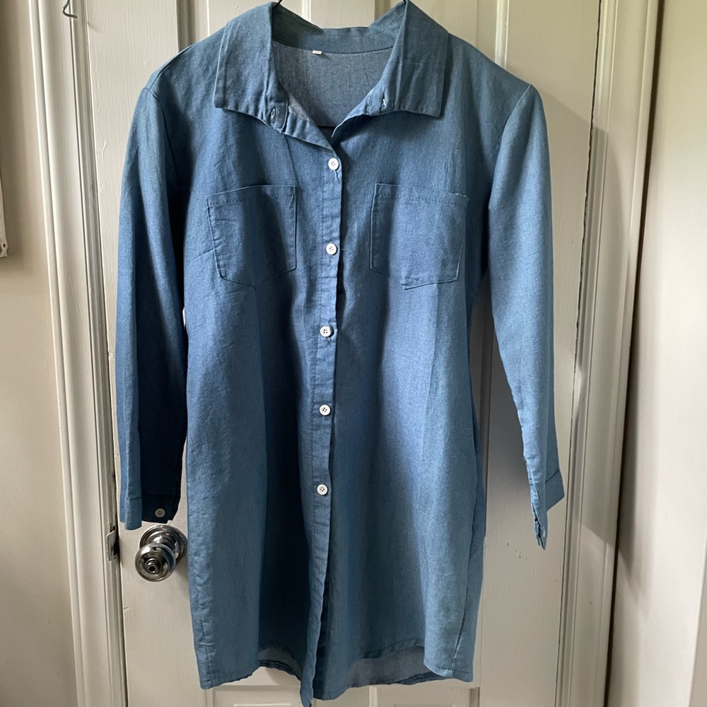 Denim Tunic Shirt